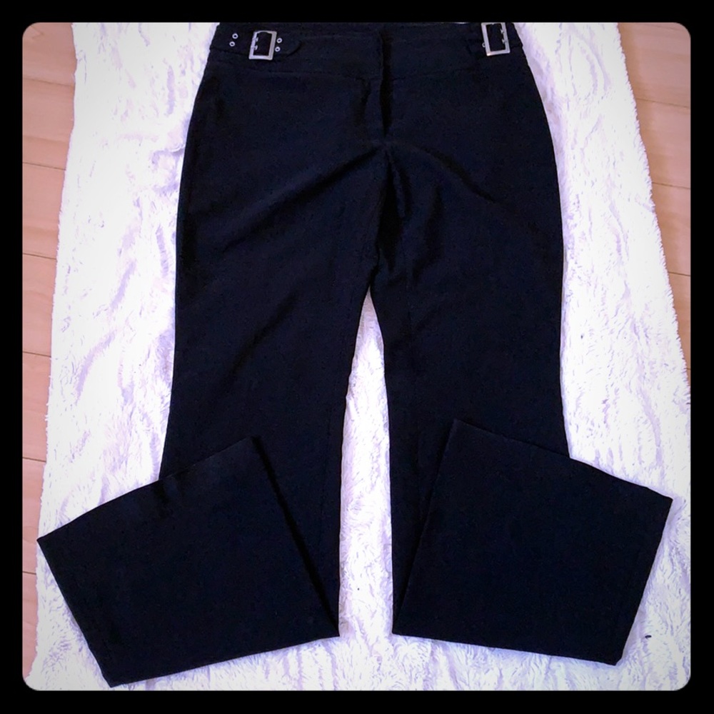🌷 Excellent condition wide leg black pants